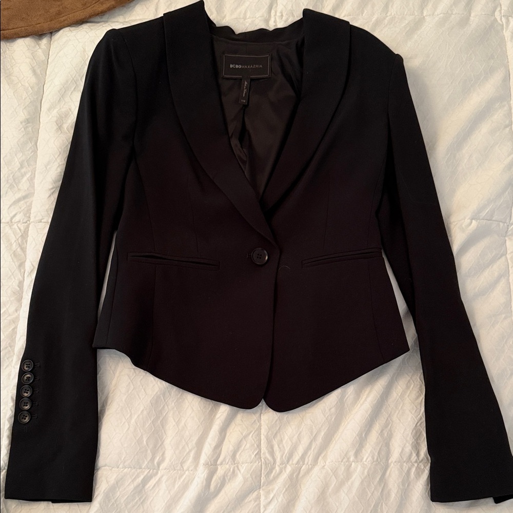 BCBGMaxAzria Elegant Black Suit